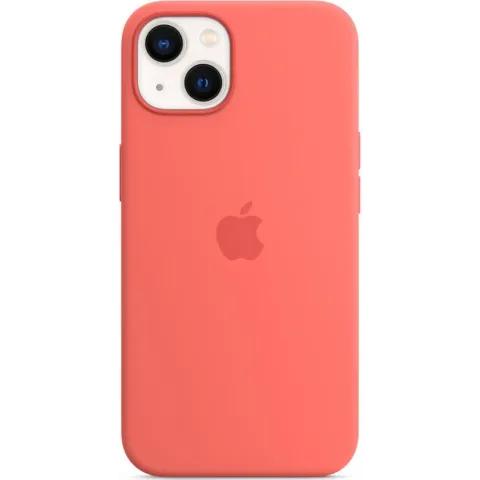 Siliconenhoesje met MagSafe voor iPhone 13 - Pomelo