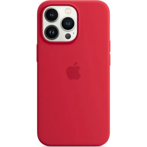 Siliconenhoesje met MagSafe voor iPhone 13 Pro - Rood