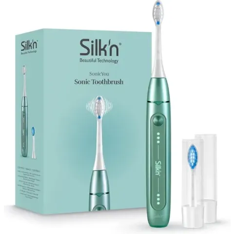 Silk'n SonicYou Volwassene Sonische tandenborstel Groen, Muntkleur