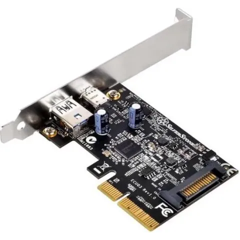 Silverstone ECU03 interfacekaart/-adapter USB 3.1 Intern