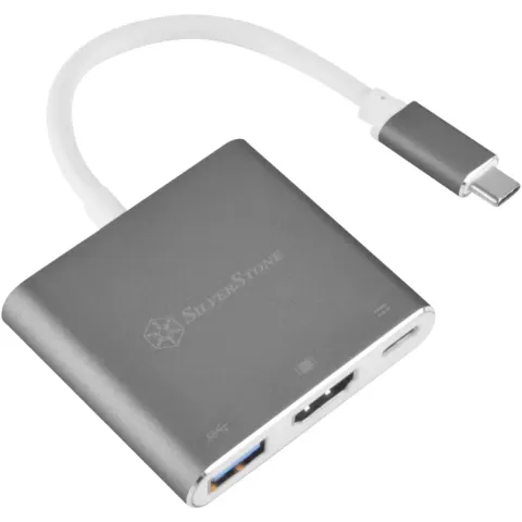 SilverStone EP08C USB-C naar HDMI