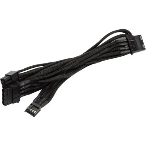 Silverstone kabeladapters/verloopstukjes SST-PP06B-3PER10F