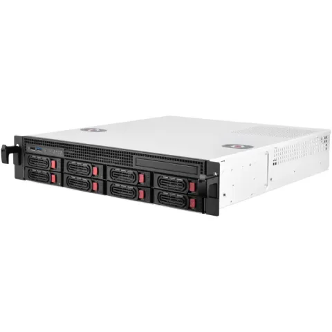SilverStone RM21-308 rack behuizing USB-A 2.0, USB-A 3.2 (5 Gbit/s)