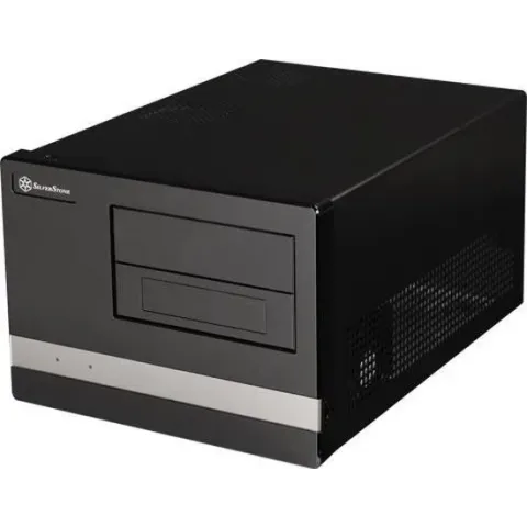 Silverstone SG02-F Small Form Factor (SFF) Zwart computerbehuizing