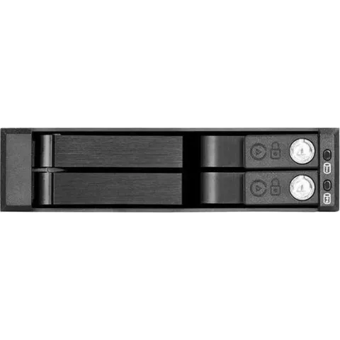 Silverstone SST-FS202B HDD-/SSD-behuizing 2.5'' Zwart storage drive enclosure
