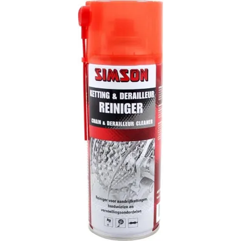 Simson Kettingreiniger 400 Ml Rood