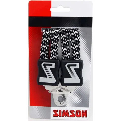 Simson Snelbinder Extra lang zwart-wit