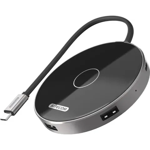 Sitecom CH-004 oplader voor mobiele apparatuur Binnen Zwart, Grijs