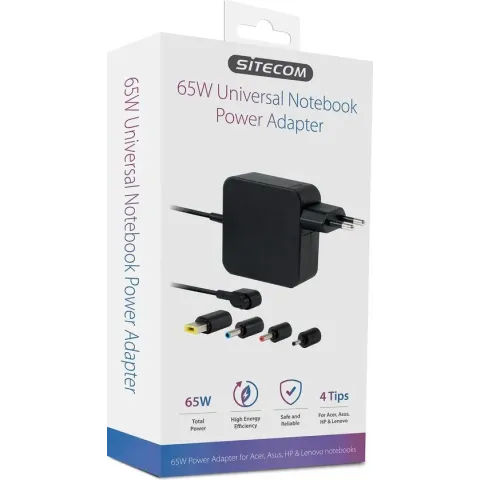 Sitecom - universele - notebook - adapter - 65W