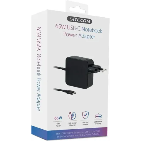 Sitecom - universele - USB-C - oplader - notebook - smartphone - tablet - 45W