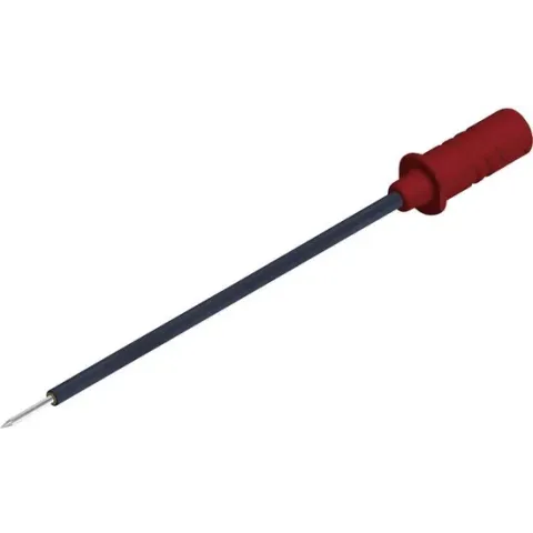 SKS Hirschmann MICRO-PRUEF MPS 2/064 FT RT Probe Steekaansluiting 0.64 mm CAT I Rood 1 stuk(s)