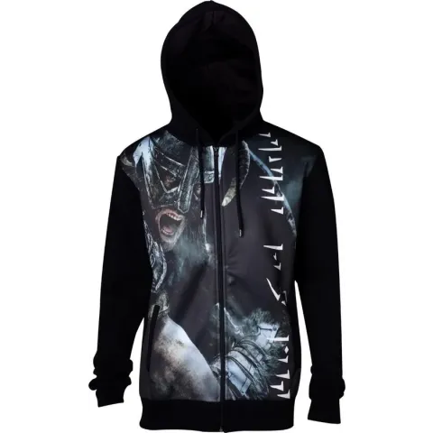 Skyrim - Fus Ro Dah Sublimated Men s Hoodie - 2XL
