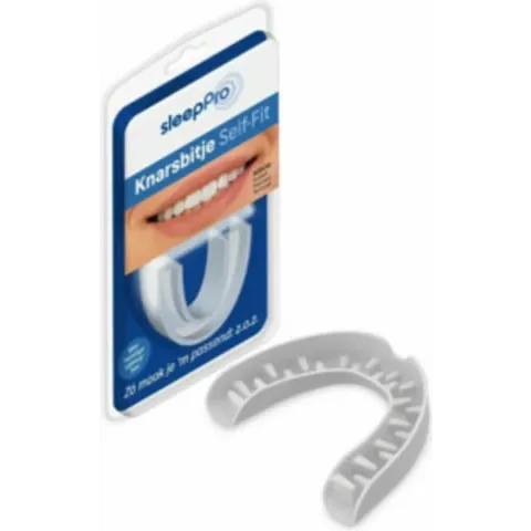 SleepPro Knarsbitje Self Fit | Unieke pasvorm | One Size Fits All