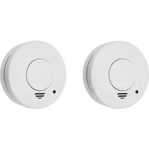 Smartwares RM250 Rookmelder 2-pack – Inclusief 5 jaar batterij – Testknop – 85 dB