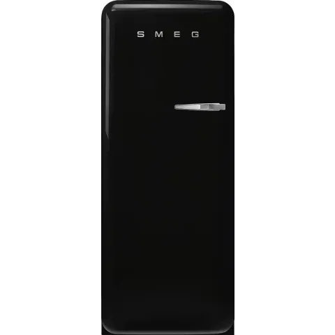 Smeg FAB28LBL5 - Kastmodel koelkast - scharnier links -  Zwart