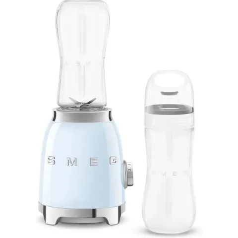 SMEG personal blender PBF01PBEU Pastelblauw - Jaren '50 stijl