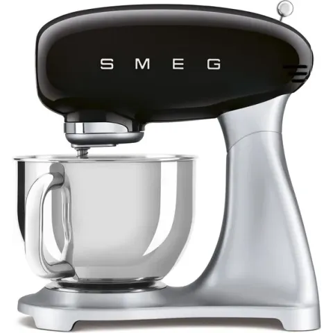 Smeg SMF02BLEU mixer Staande mixer Zwart, Zilver 800 W