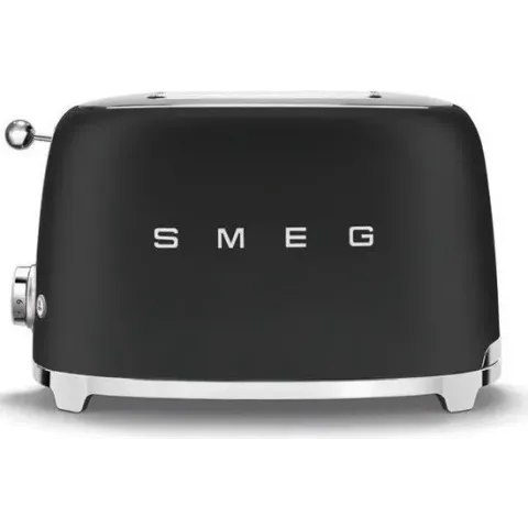 SMEG - Broodrooster - Broodrooster 2x2 Mat Zwart