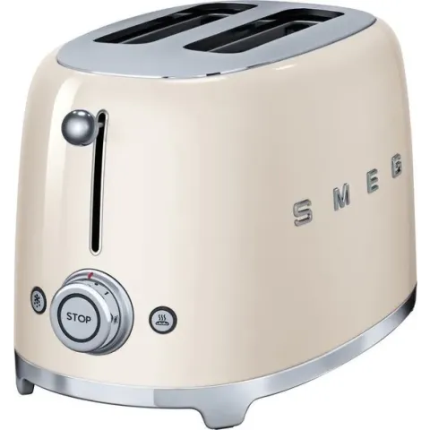 Smeg TSF01CREU - Broodrooster - Crème