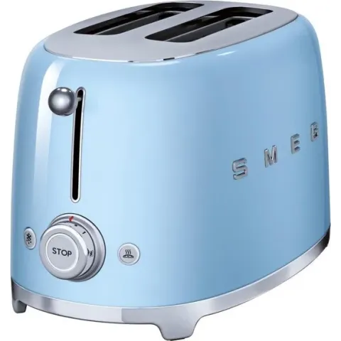 Smeg TSF01PBEU - Broodrooster - Blauw