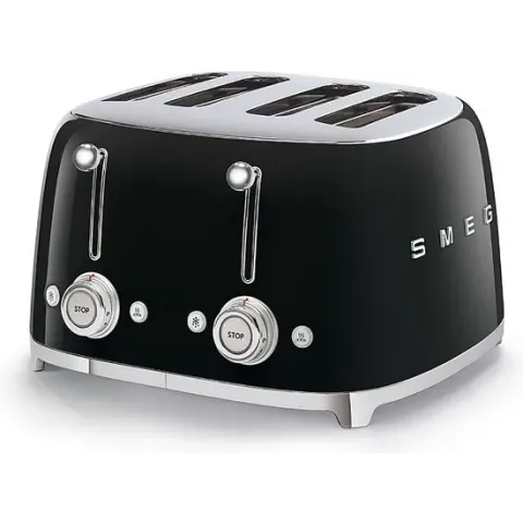 Smeg TSF03BLEU - Broodrooster - Zwart