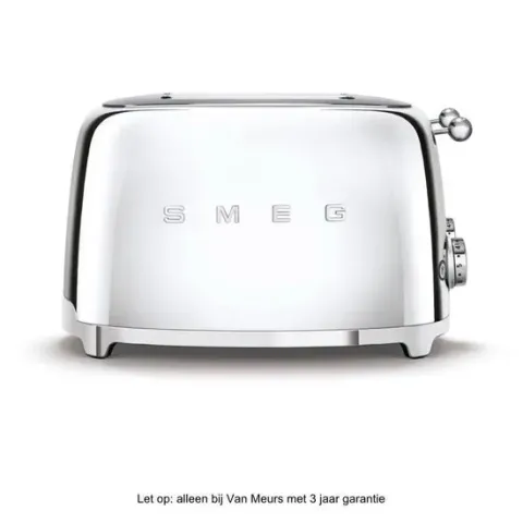 Smeg TSF03SSEU - Broodrooster  - Chroom