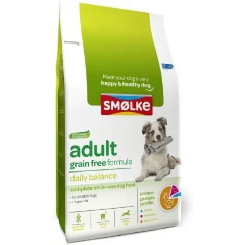 Smølke Adult Graanvrij - Hondenvoer - 12 kg