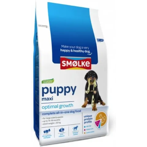 Smolke Puppy Maxi - Kip - Puppyvoer - 12 kg