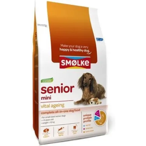 Smolke Senior Mini - Kip - Hondenvoer - 3 kg