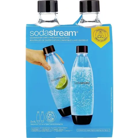 SodaStream - 2-pack vaatwasserbestendige flessen 1L