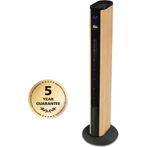 Solis Easy Breezy 757 Torenventilator Wood Effect - Ventilator