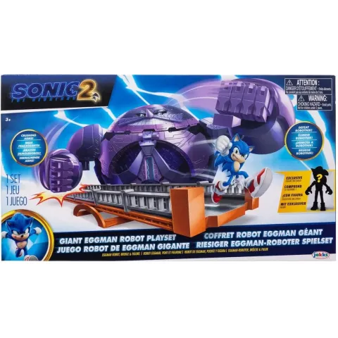 Sonic 2 the Movie Figure - Giant Eggman Robot Playset