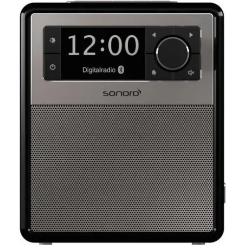 Sonoro EASY V2 Draagbare DAB+ Radio + Bluetooth - zwart