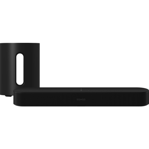 Sonos Beam Gen2 + Sub Mini Zwart
