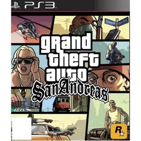Sony Grand Theft Auto: San Andreas, PS3 video-game PlayStation 3 Basis