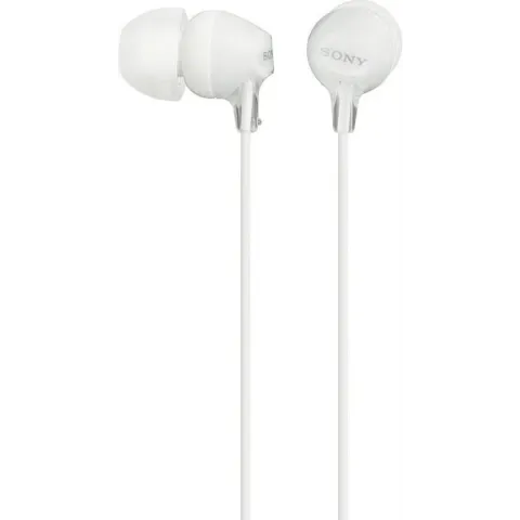 Sony MDR-EX15LPB - bedrade oordopjes - Wit
