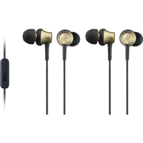 Sony MDR-EX650AP Goud + Sony MDR-EX650AP Goud