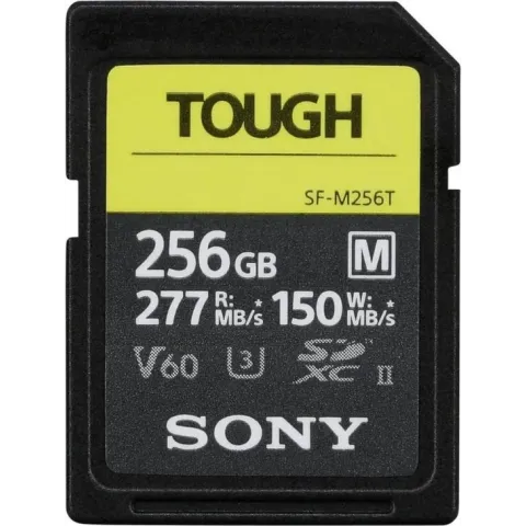 Sony SDXC M Tough series   256GB UHS-II Class 10 U3 V60