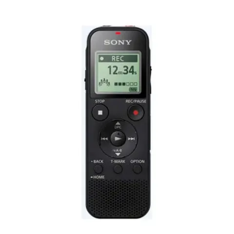 Sony voicerecorder ICDPX470.CE7 zwart