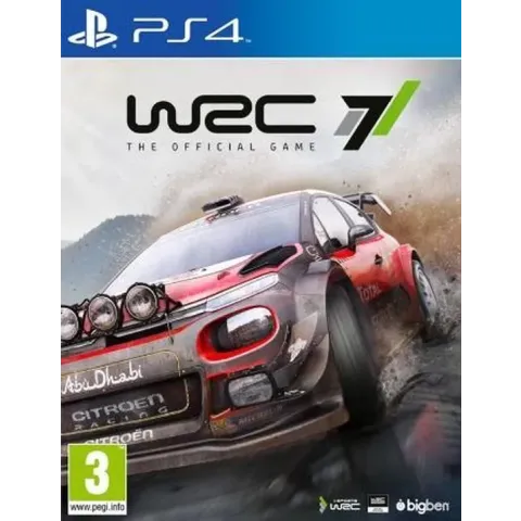 Sony WRC 7, PlayStation 4 video-game Basis