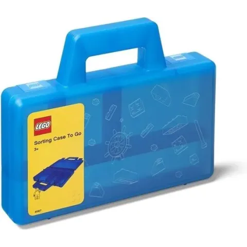 Sorteerkoffer To Go, Blauw - LEGO