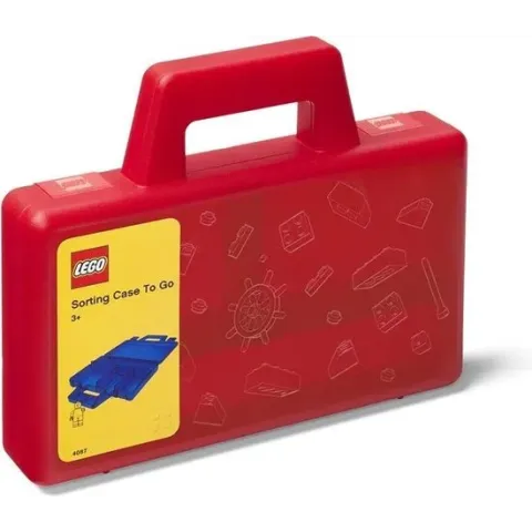 Sorteerkoffer To Go, Rood - LEGO