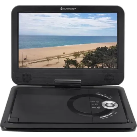 Soundmaster PDB1910SW - Portable DVD speler met DVB-T2 HD-tuner 10,1” TFT-LCD scherm