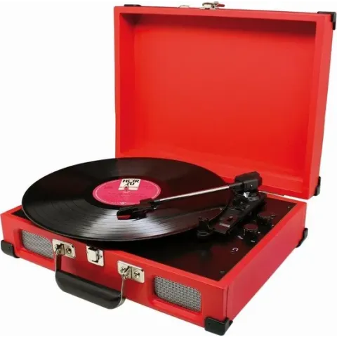 Soundmaster PL580RO Koffermodel platenspeler