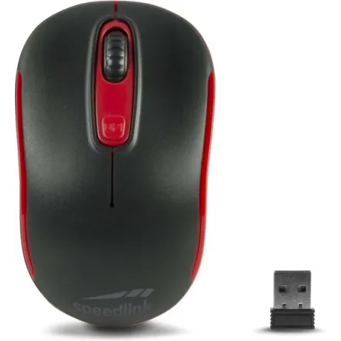 Speedlink CEPTICA - Draadloze USB muis - Zwart / Rood