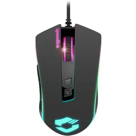 Speedlink Orios RGB - Gaming Mouse - 10.000 DPI - Zwart