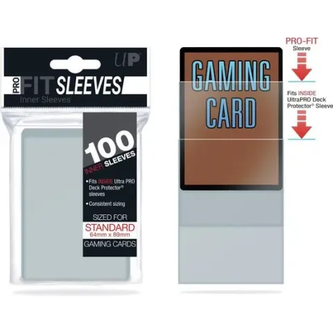 Speelgoed | Kaartspel - Sleeves Pro-Fit Clear Standard C100