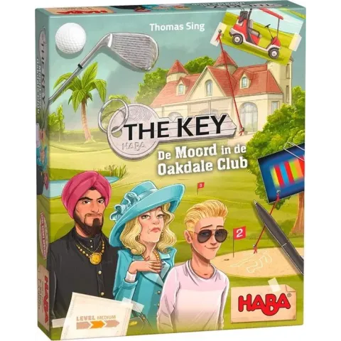 Spel - The Key - Moord in de Oackdale Club