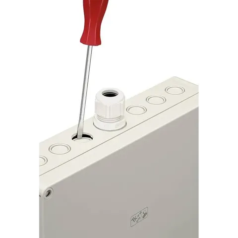 Spelsberg TK PS 1313-10-tm Installatiebehuizing 130 x 130 x 99 Polycarbonaat, Polystereen (EPS) Grijs-wit (RAL 7035) 1 stuk(s)