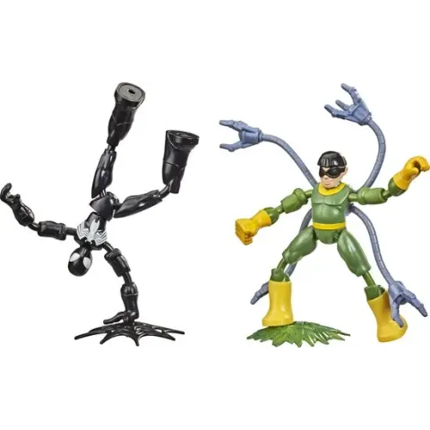 Spider-Man & Doc Ock - Spider-Man Bend And Flex 2 Pack - Speelfiguur 15 cm